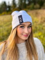 Stílusos modern unisex VSB BEANIE COLLECTION sapka szürke