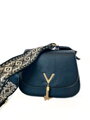 Gyönyörű női crossbody kézitáska fekete színben 