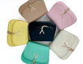 Barna női bőr crossbody kézitáska