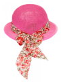 Dámsky klobúk so stužkou KDS- 19 ružový