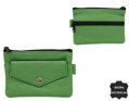 Kulcstartó pénztárca zöld színben