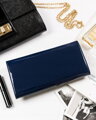 Modern női pénztárca kék színben PETERSON PTN BC