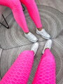Neon rózsaszín színű női szett