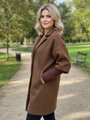Női barna kabát