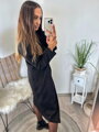 Luxus női kabát BLACK 