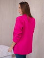 Dámske elegantné sako v ružovej farbe 9709