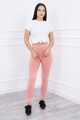 Női sportos leggings BROOKLYN őszibarack színű