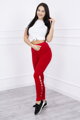 Női sportos leggings BROOKLYN piros