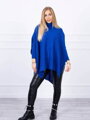 Kényelmes női pulóver 2019-30 kék 