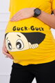 Dámske tehotenské tričko horčicové 2992