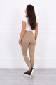 Női sportos leggings BROOKLYN camel színben