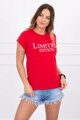 Dámske tričko LIMITED EDITION 65296 červené