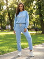 Dámska tepláková súprava LAMANUEL babyblue