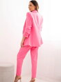 Dámsky elegantný kostým v 80172K ružovej farbe 