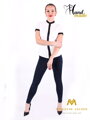 Biela dámska košeľa  Slim Fit VS-DK1720