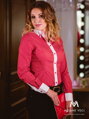 VERSABE Piros női ing - Slim Fit VS-DK1601