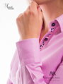 VERSABE Rózsaszín női ing Slim-Fit VS-DK1605