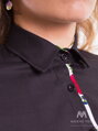 Fekete női ing Slim Fit VS-DK1714