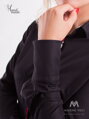 Fekete női ing Slim Fit VS-DK1714