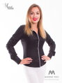 Fekete női ing Slim Fit VS-DK1715