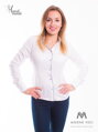 Női fehér Slim Fit ing VS-DK1716