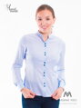 Kék női ing Slim-Fit VS-DK1729