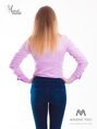 Ružovo-fialova dámska košeľa Slim-Fit VS-DK1731