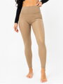  Világosbarna bőr női leggings