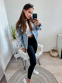 Gyönyörű alakformáló leggings fekete színben