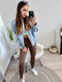 Barna színű női leggings