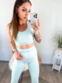 Sportos női szett FITNESS menta
