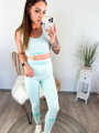 Sportos női szett FITNESS menta