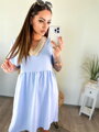 Nyári babyblue rövid ruha