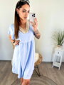 Nyári babyblue rövid ruha