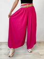Redőzött női nadrág  HOT PINK 