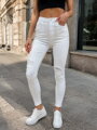 Női SKINNY fehér farmer 2102