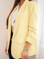 Dámske sako citronové 9709 