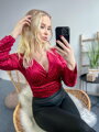 Romantikus piros body hölgyeknek