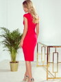 Női szűk ruha 301-2 piros