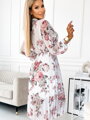 Elegáns női ruha 449-1 fehér