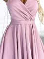 Gyönyörű női ruha 478-2 régi rózsaszín színben
