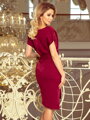 Női Retro ruha ROXI 240-2 bordó