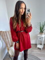 Luxus női piros ruha