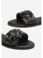 Stílusos női papucs 5077 BLACK 
