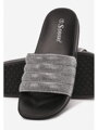 Női papucs CK265 BLACK 