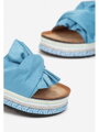 Trendi női papucs LS066-51 BABYBLUE