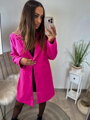 Stílusos rózsaszín kabát