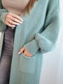 Oversize női kardigán IT-8 menta