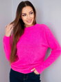 Dámsky alpakový sveter neón-ružový IT107