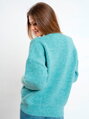Trendi kötött pulóver ELIF mentol